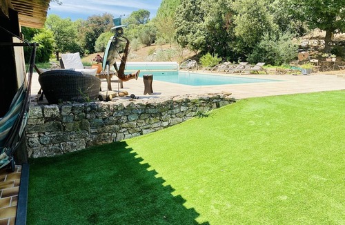 Plan-de-la-Tour House | Gulf of Saint Tropez: Independent 2 bedroom gite in villa with pool