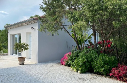 Balazuc House | House with secluded shared pool in Ardèche scrubland near Pontd'Arc