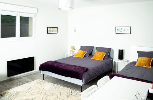 Trevignin Apartment | "independent apartment 57 m2 with 2 bedrooms for 5 travelers + terrace +parking