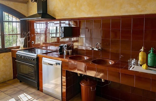 Aiguamurcia House | Isolated farmhouse surrounded, vineyards, olive trees and forest