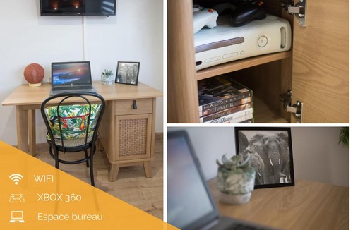 Saint-Martin-la-Plaine Apartment | KASA HOME au calme avec Climatisation - Parking - WIFI - Netflix