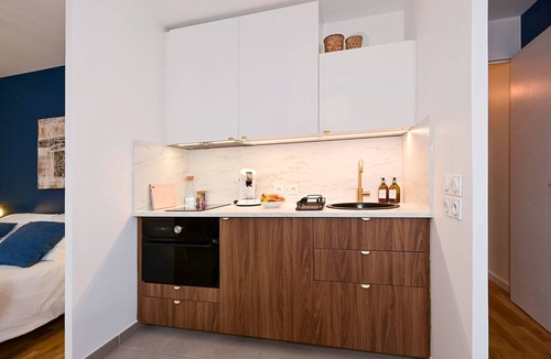 Quartier Atlantis Apartment | Léonard de Vinci - Studio avec parking privé à Massy