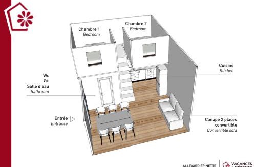 Allevard Apartment | L'Epinette - Gîte de groupe et salle de réception