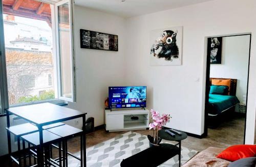 Marmande Apartment | L'escale Urbaine avec fibre internet 4 pers Confort & Emplacement Idéal