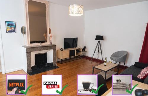 Montelimar Apartment | L'Escapade-Spacieux -Climatisation-Centre Ville