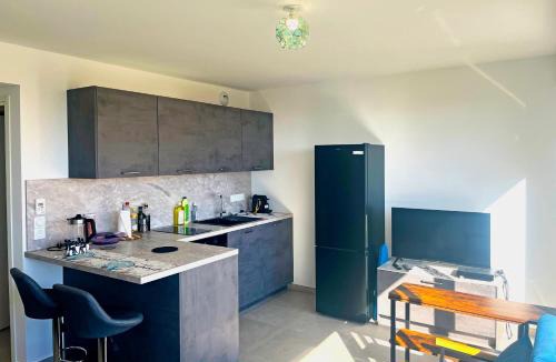 Beausoleil Apartment | L'Oasis de Marina - Cozy Studio near Monaco with sea view