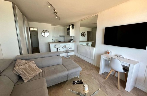 Courseulles-sur-Mer Apartment | La Land, Appartement Traversant vue mer