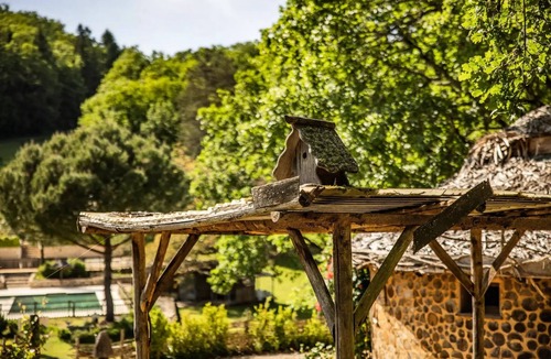 Saint-Amand-de-Coly Cabin | La Machòta Cabin (sleeps 4)
