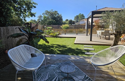 Labenne Villa | La Parenthèse Familiale - house with swimming pool between beach and forest