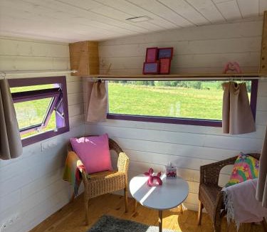 Saint-Pierre-le-Chastel Cabin | La Tiny de Papa un logement Eco-responsable