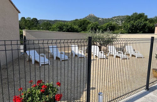 Brujas Villa | La Treille Ardèche Sampzon private pool air-conditioning quiet space countryside