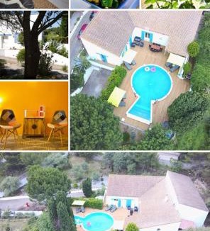 Bize-Minervois Cabin | La Villa du Menhir chambre d'hôtes et Gîte