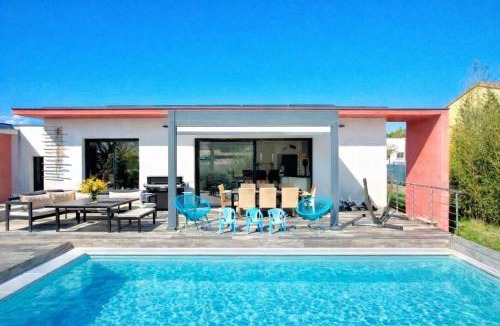 Ales Villa | La villa soleil, 8 pers piscine Alès