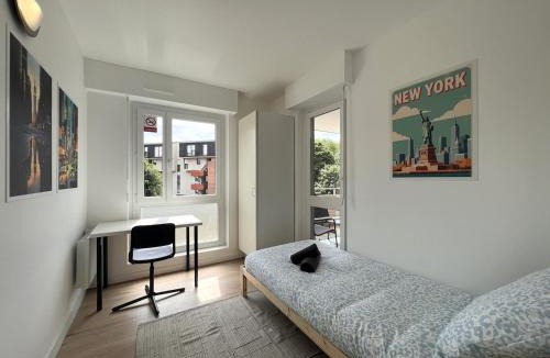 Les Epinettes Apartment | La Voyageur avec Parking et proche RER