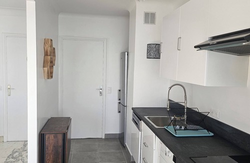 Roquebrune-Cap-Martin Apartment | Large Studio 40 m2, sleeping area, seafront