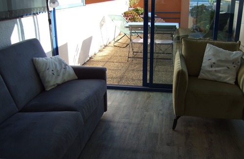 Port-Vendres Apartment | Large studio with terrace, sea view, all comforts, near Collioure, private parking