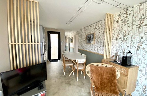 Plouescat House | "Le bas de la dune" rental 50m from the beach with Nordic bath, garden