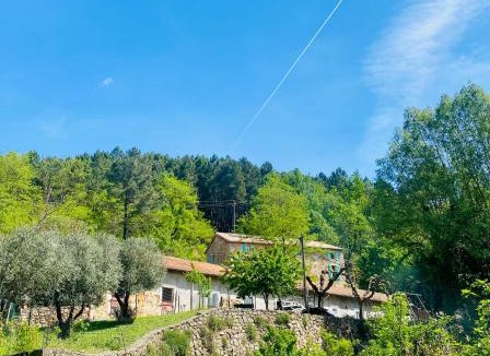 La Grand'Combe House | Le cadeau bleu, duplex en Cévennes