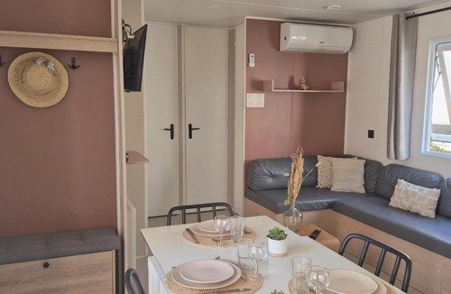 Torreilles-Plage Other | Le Cosy Mobil Home à 150m de la Plage Camping 5 etoiles Les Dunes Parc Aquatique