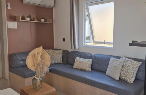 Torreilles-Plage Other | Le Cosy Mobil Home à 150m de la Plage Camping 5 etoiles Les Dunes Parc Aquatique