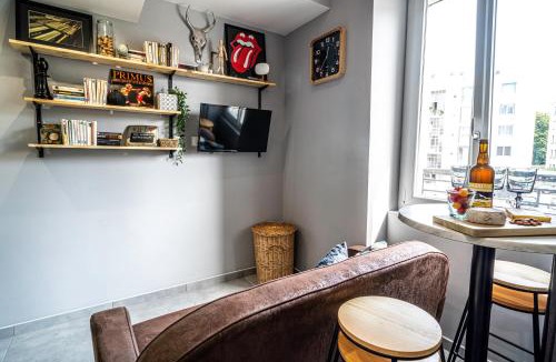 Quartier Exposition-Bajatiere Apartment | le Cosy Rock/Rent4night Grenoble