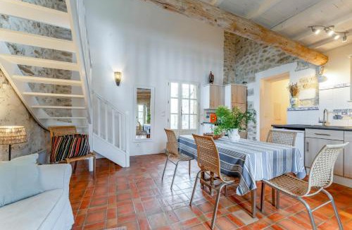 Lussan House | Le Grenier, piscine, animaux