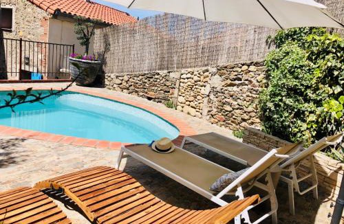 Montesquieu-des-Alberes House | Le Mas des Alberes Piscine privative proche mer et Collioure, climatisation, parking ,WiFi