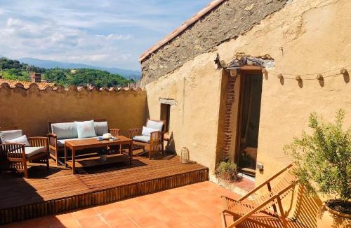 Montesquieu-des-Alberes House | Le Mas des Alberes Piscine privative proche mer et Collioure, climatisation, parking ,WiFi