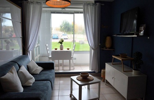 Courseulles-sur-Mer Apartment | Le Petit Matelot Studio Fonctionnel Avec Loggia