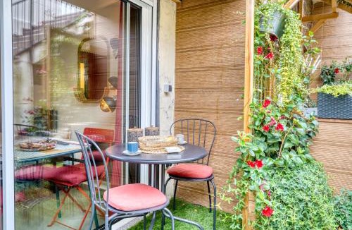 Pantin Apartment | Le Petit Parisien- Bienvenue - Netflix - Terrasse - Parking - Porte de Paris - Climatisation - Guide visite à Paris OFFERT
