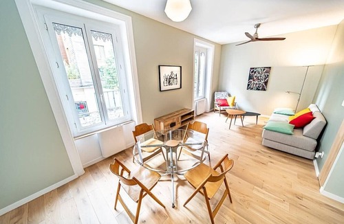 Saint Michel - Mairie Apartment | Le petit Rochette - Appartement 2 pers- Jean Macé