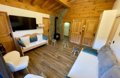 Mont-de-Lans Ski Chalet | Le Tout Schuss Chalet, SPA Privé, piste de ski à 100m