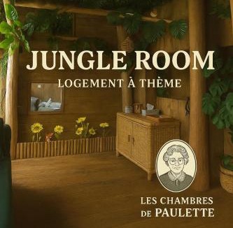 Sainte-Marie-la-Mer House | Les Chambres de Paulette - LOGEMENTS A THEMES - CHAMBRE JACK SPARROW - CHAMBRE KOH LANTA - CHAMBRE HARRY POTTER - CHAMBRE ZEN
