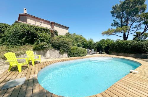 Soyons Villa | Les Thermes - Grande Villa 6 personnes avec piscine dans un cadre verdoyant