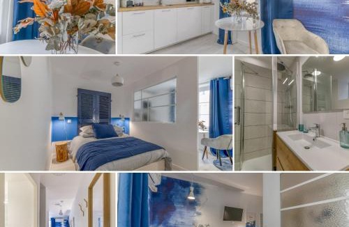 Saint-Vallier Apartment | Les Volets Bleus - Centre ville - WIFI by CLÉ HÔTES
