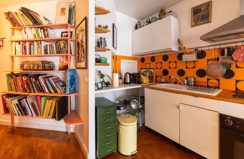 Quartier de la Goutte-d'Or Apartment | Light Filled 1 BDR Flat w Patio near Sacre Coeur