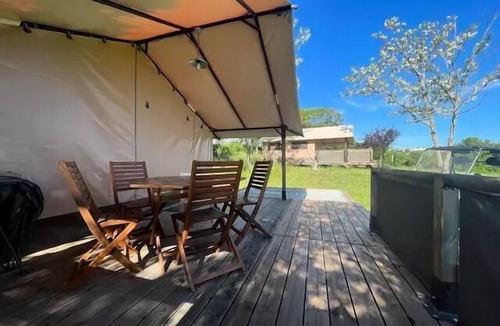 Eclassan House | Lodge Insolite Premium Victoria - 2 rooms - 30m² - large 20 m² terrace and 5-person relaxation net