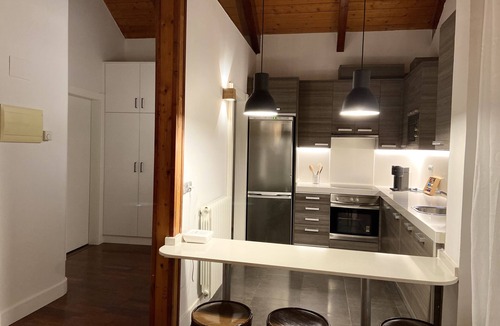 Zaragoza Old Town Apartment | Loft-style penthouse, with unbeatable views of the Plaza del Pilar.
