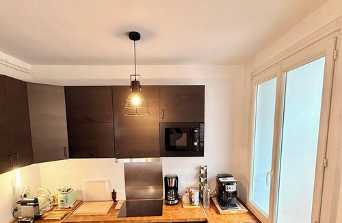 Mont-Dore Apartment | Lush corner near the bistro