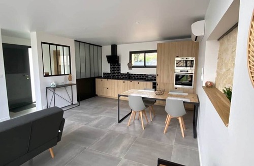Saint-Andre-de-Cubzac Villa | Luxury Accommodations/Private Spa, 20 Minutes from Bordeaux