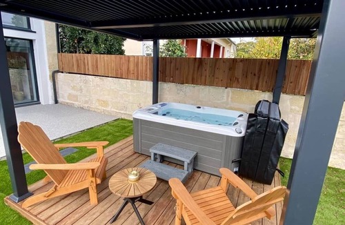 Saint-Andre-de-Cubzac Villa | Luxury Accommodations/Private Spa, 20 Minutes from Bordeaux