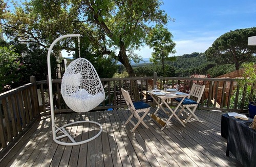 Begur Apartment | Luxury, self contained, airconditioned studio with private terrace & use of pool