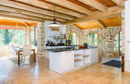 Chambonas House | Magnificent Mas Ardéchois with swimming pool and pétanque court