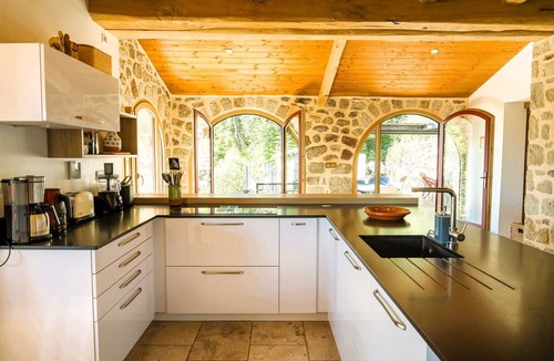 Chambonas House | Magnificent Mas Ardéchois with swimming pool and pétanque court
