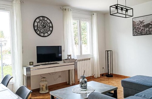 Thuir Villa | Maison 6 pers, avec jardin, clim et pétanque