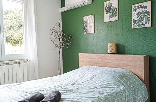 Thuir Villa | Maison 6 pers, avec jardin, clim et pétanque