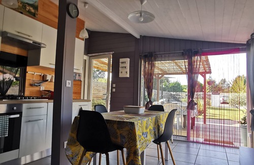 Linxe House | Maison Bois Terrasse BBQ Jardin A 11 KM DE LA Plage 9 KM LAC Leon