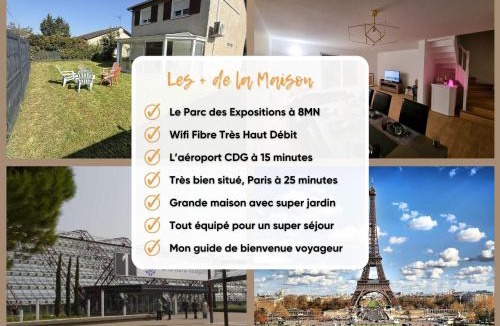 Villepinte House | Maison Chaleureuse