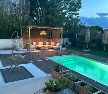 Montelimar House | Maison dans la Drôme Piscine privée