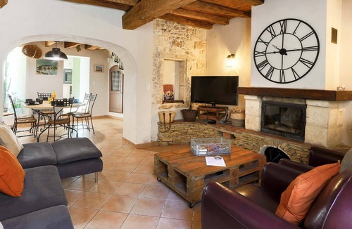 Vallabregues House | Maison de village provençal 6 personnes